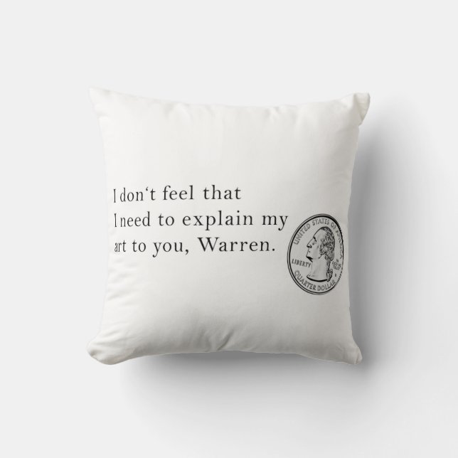 Välderekord kudder kudde (Framsida)