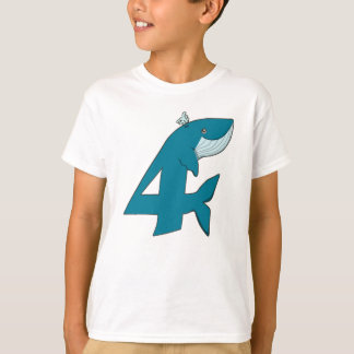 Valdesign för 4-års födelsedagsval T-shirt för bar