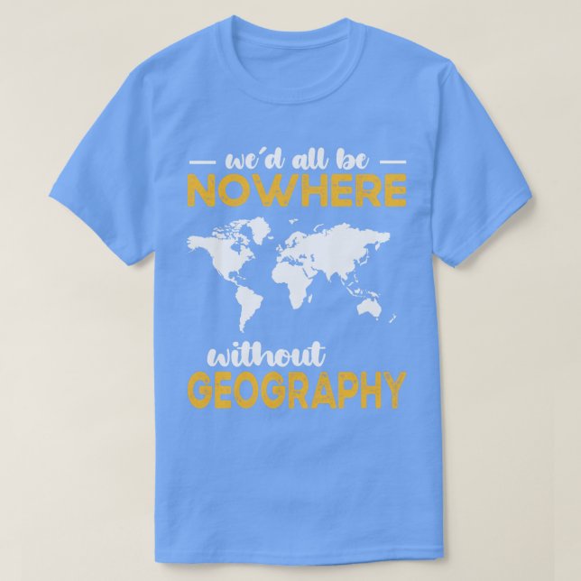 Våldet är ingen annanstans utan geografi t shirt (Design framsida)