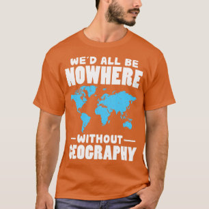 Våldet är ingen annanstans utan geografi t shirt