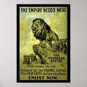 Väldet behöver manar poster