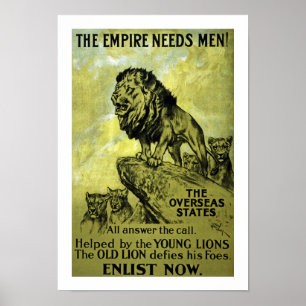 Väldet behöver manar! poster
