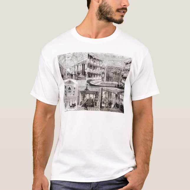 Väldetheatren, Leicester kvadrerar T Shirt (Framsida)