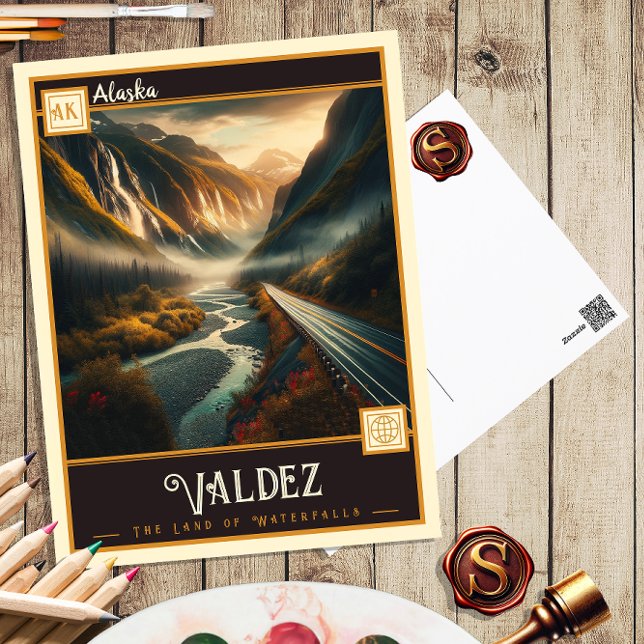 Valdez, Alaska | Gammal vykort (Skapare uppladdad)
