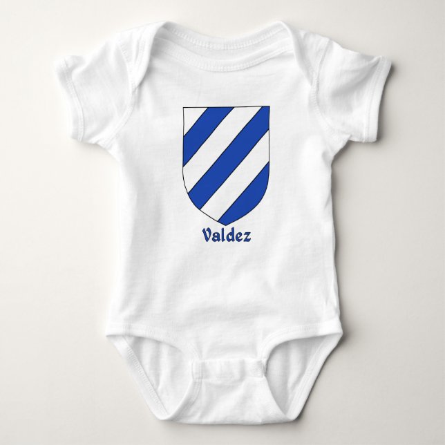 Valdez Family Shield T Shirt (Framsida)