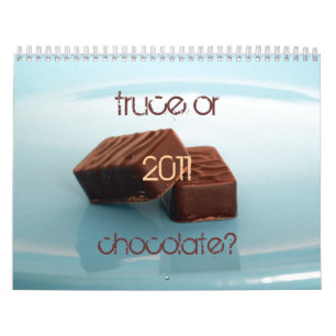 Våldhet eller choklad? kalender