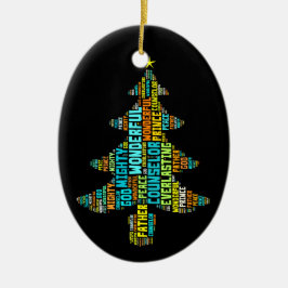 Väldig gudPrince för underbar lägerledare av fred Julgransprydnad Keramik