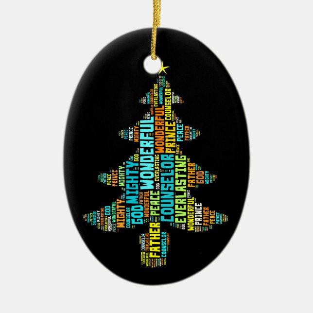 Väldig gudPrince för underbar lägerledare av fred Julgransprydnad Keramik (Framsidan)
