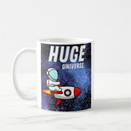 väldig universum kaffemugg