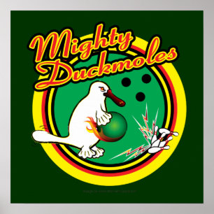 Väldiga Duckmoles - affisch