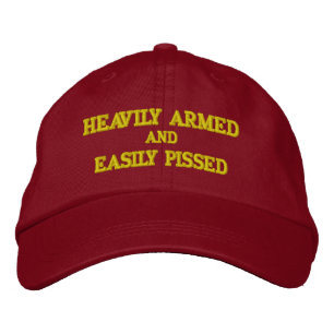 VÄLDIGT ARMAT OCH LÄTT PISSET Baseball Cap Broderad Keps
