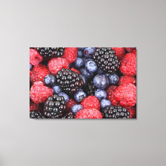 Väldigt Berry Canvastryck (Framsida)