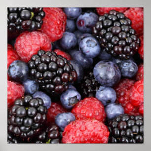 Väldigt Berry Poster