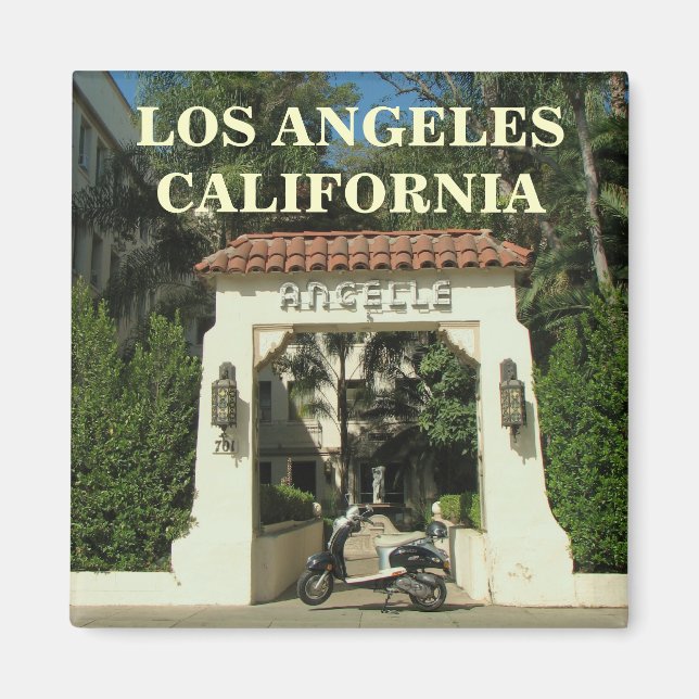 Väldigt Coola Los Angeles Magnet! Magnet (Framsidan)