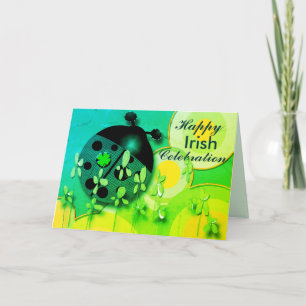 Väldigt Irish Firande Helgkort