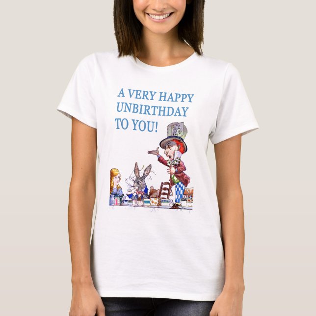 Väldigt Lycklig födelsedag för dig! T-shirt (Framsida)