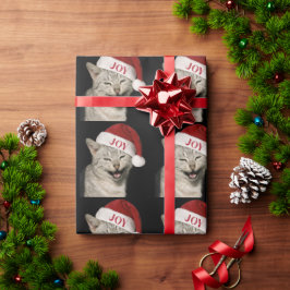 Väldigt roligt jultomten Laugh Photo jul Presentpapper