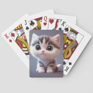 Väldigt söt Kitten Casinokort