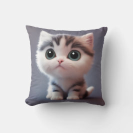 Väldigt söt Kitten Kudde