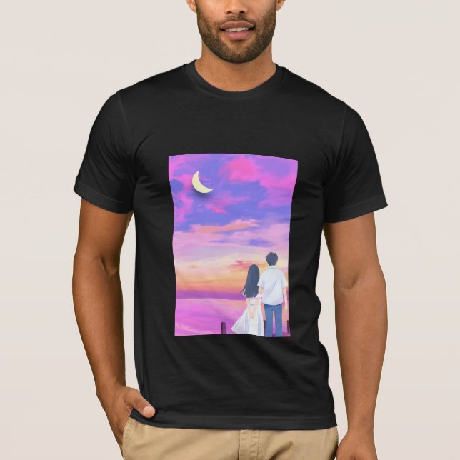 Väldigt trevlig plats  t shirt (Framsida)