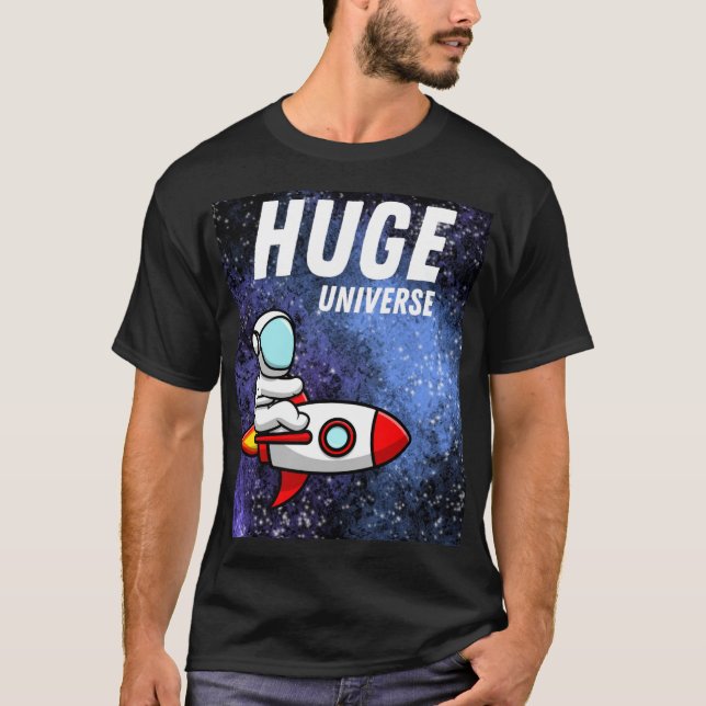 väldigt universum t shirt (Framsida)
