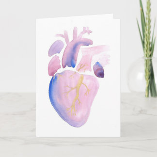 Väldigt Violet Heart Kort