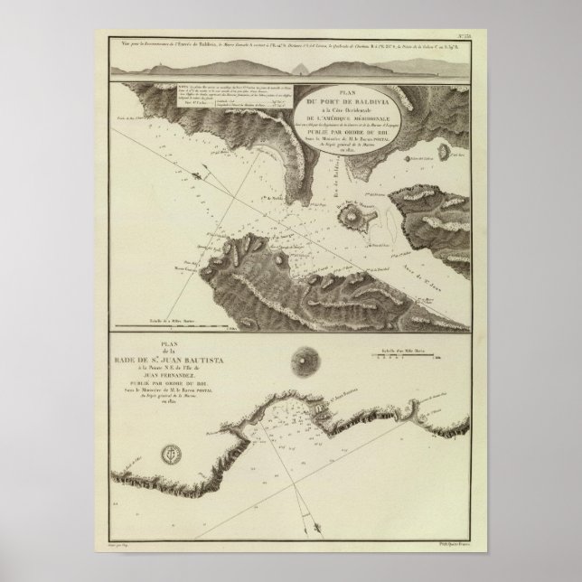 Valdivia-regionen Chile Poster (Framsidan)