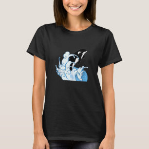 Valdjur Ocean Killer Whale Vågar Orca Tank T Shirt