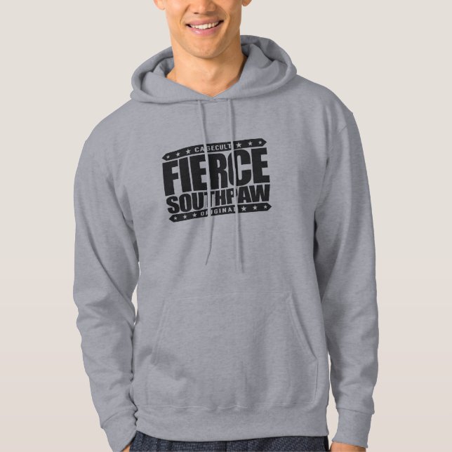VÅLDSAM SOUTHPAW - Unorthodox oförskräckt primat Sweatshirt (Framsida)