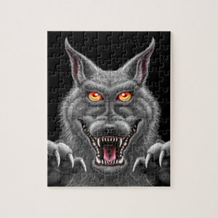Våldsam Werewolf Pussel