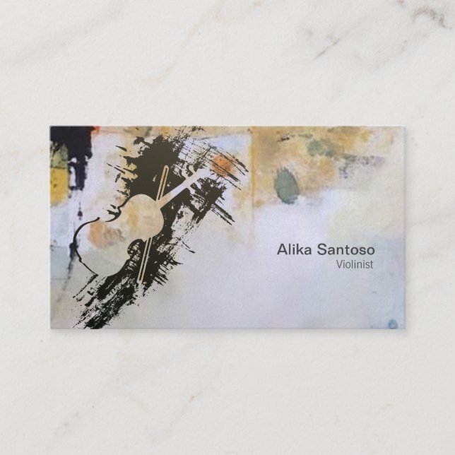 Våldsamt Affärskort Visitkort (Framsida)