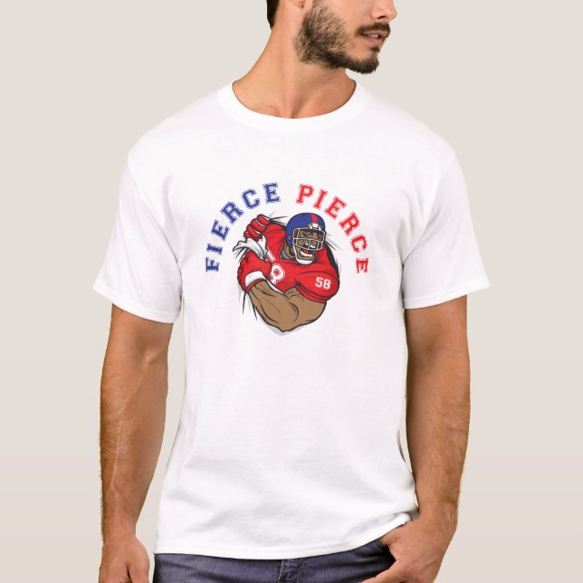 Våldsamt tränga igenom utslagsplatsen tee shirt (Framsida)
