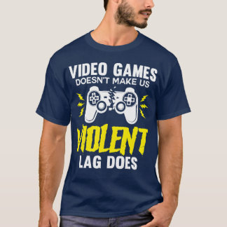 Våldsamt TV-spel familjepojke T Shirt