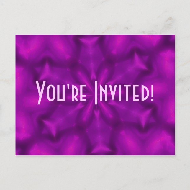 Våldsamt vykort för inbjudan att lämna in namnuppr (Framsida)