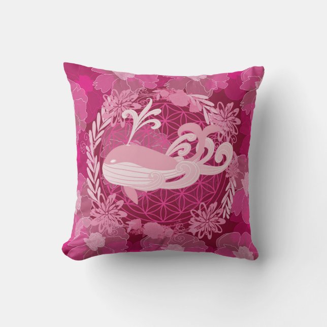 Våldsblomma Kudde (Framsida)