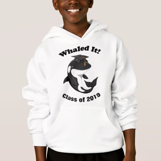 Våldtäkt i klass 2019 Cute Orca Killer Whale T Shirt (Framsida)