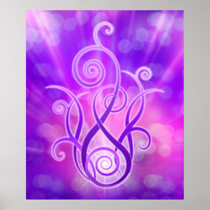 Våldtäktsflamma/eldsvåda Poster