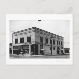 Vale, Oregon Town View of Nelson Block Photographi Vykort