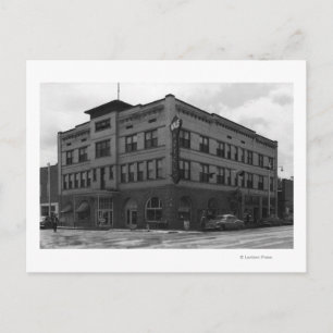 Vale, Oregon View of Hotel Vale Photograph Vykort