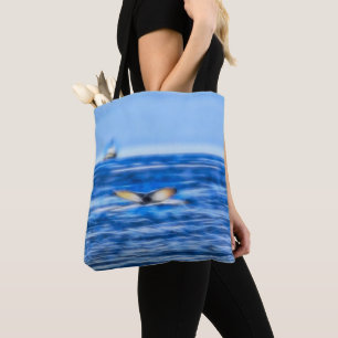 Vale Svan Frakt Deep Blue Sea Tygkasse