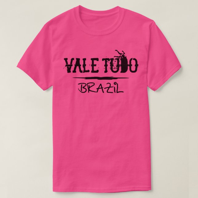 Vale Tudo Martial Arts T Shirt (Design framsida)
