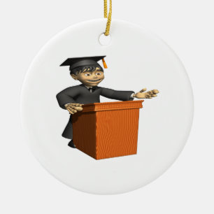 Valedictorian Julgransprydnad Keramik