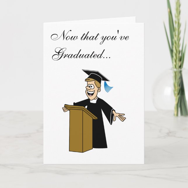 Valedictorian Kort (Framsida)