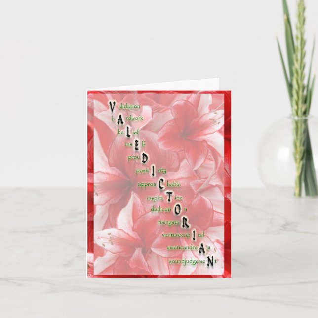 Valediktorian Kort (Framsida)