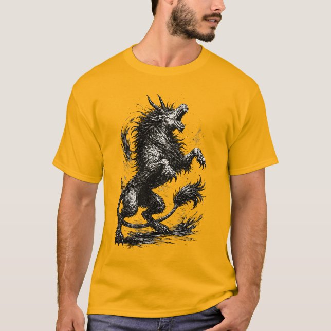 Valefor Frigjord Bröl av den Infernaliske Kungen T Shirt (Framsida)