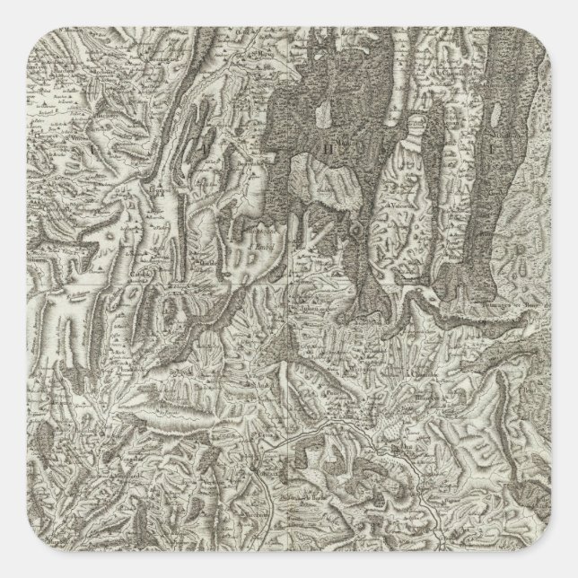 Valence Fyrkantigt Klistermärke (Framsida)