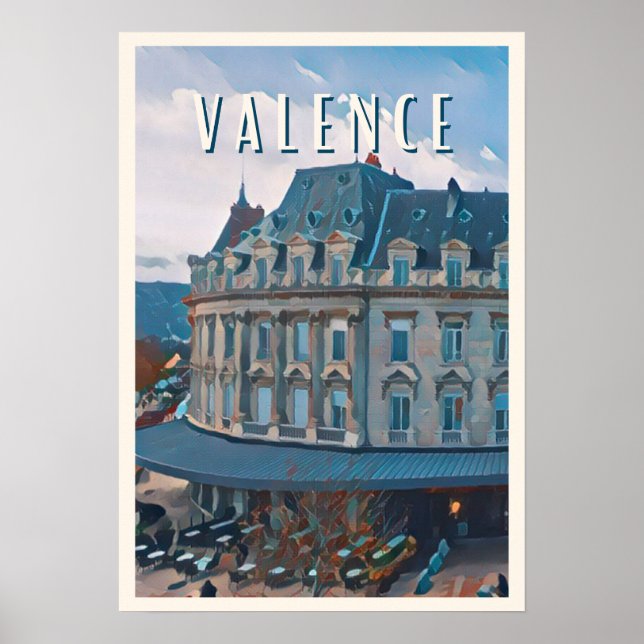 Valence Photo Vintage Poster (Framsidan)