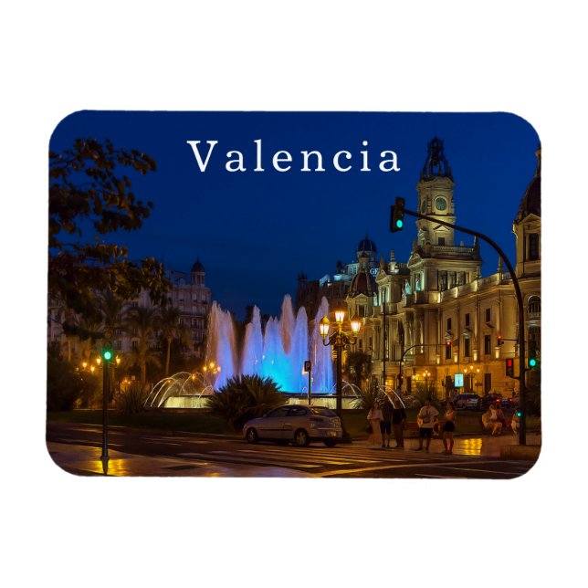 Valencia. #17. magnet (Horisontell)
