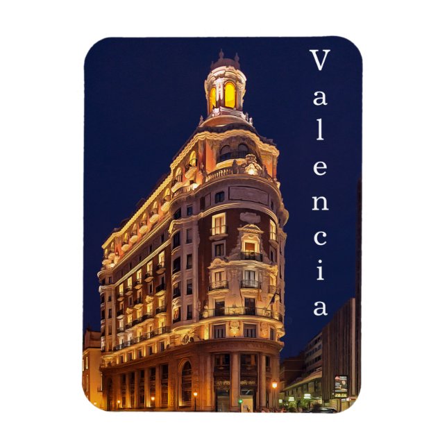 Valencia. #20. magnet (Vertikal)