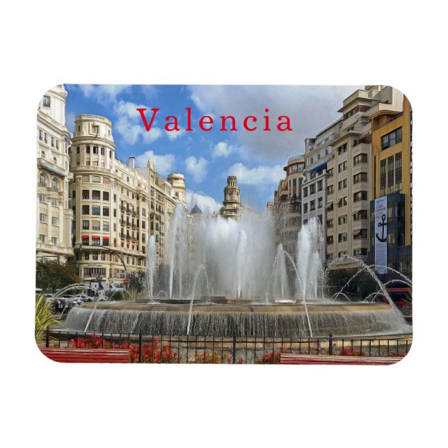 Valencia. 24. magnet (Horisontell)